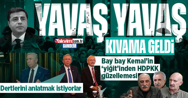 7'li koalisyonun cumhurbaşkanı yardımcısı adayı CHP'li Mansur Yavaş'tan HDPKK güzellemesi: Dertlerini anlatmak istiyorlar