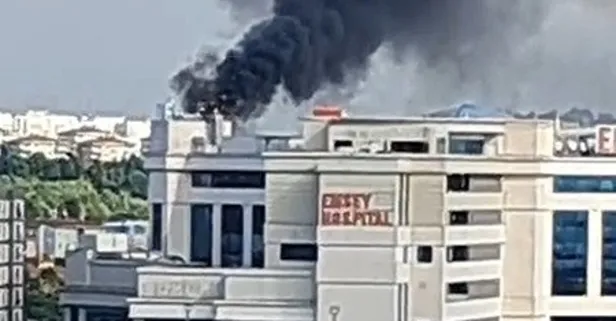 Pendik’te panik: Özel hastanede yangın çıktı