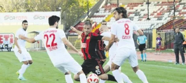 Eşkişehirspor evinde Bolu Beyi’ne takıldı