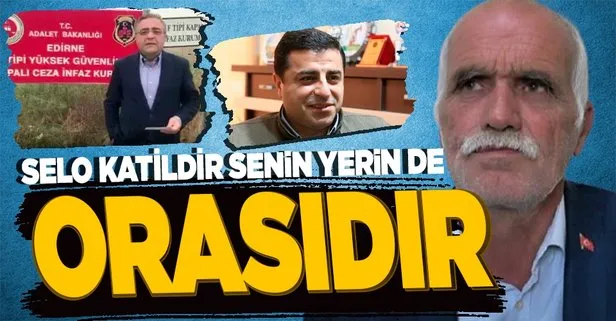 Şehit babası, Selahattin Demirtaş’ı ziyaret eden CHP’li Sezgin Tanrıkulu’ya ateş püskürdü: Bu milletin katilidir