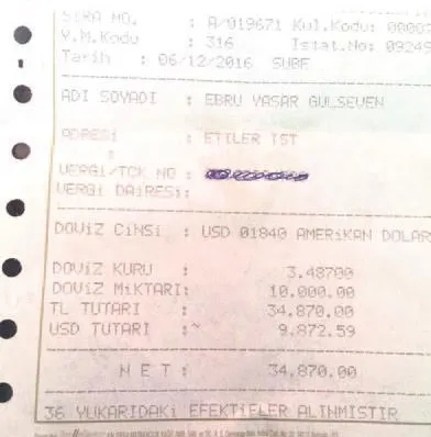 Dolarları bozdu-1