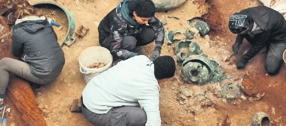 Gordion Antik Kenti'nde büyük keşif: 47'nci tümülüs gün ışığına çıkarıldı-2