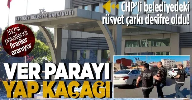 CHP’li Kadıköy Belediyesi’nde rüşvet operasyonu