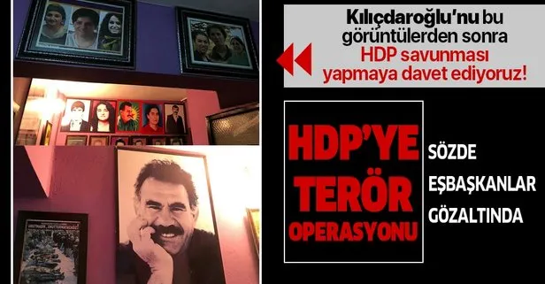HDP'li eşbaşkanlara gözaltı