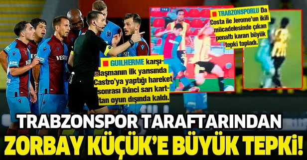 Trabzonspor taraftarından Zorbay Küçük'e büyük tepki!