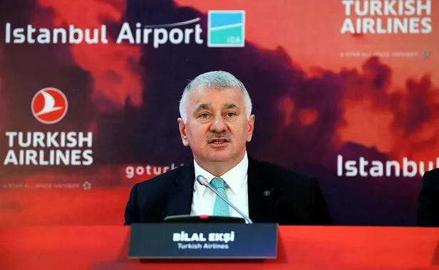 Türk Hava Yolları (THY) Genel Müdürü Bilal Ekşi: Uçak içinde maske zorunluluğun kaldırılmasından memnuniyet duyarız-1