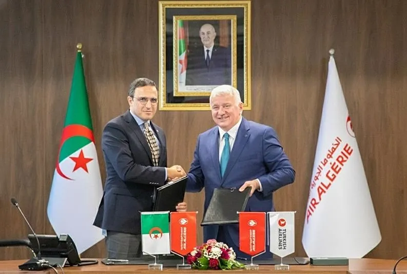 Cezayir Hava Yolları ile imzalar atıldı