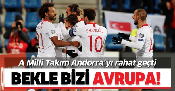 Andorra 0-2 Türkiye | MAÇ SONUCU
