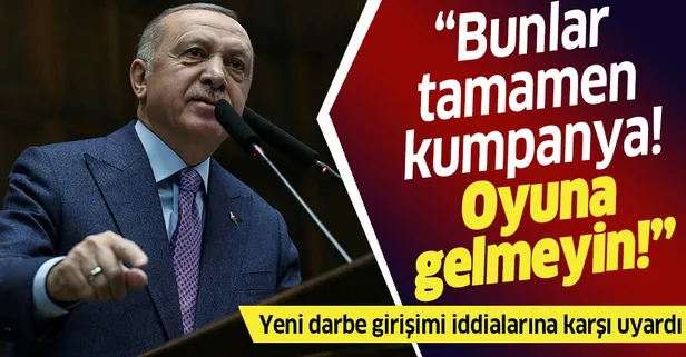 Son dakika: Başkan Erdoğan'dan "yeni darbe girişimi" söylentilerine yanıt
