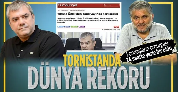 Fondaşların omurgası 24 saat dayanamadı! Yılmaz Özdil, Ruşen Çakır ve Cumhuriyet üçgeninde çantacı kavgası