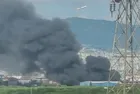 Tuzla'da deri sanayi bölgesinde fabrika yangını: Çok sayıda ekip sevk edildi