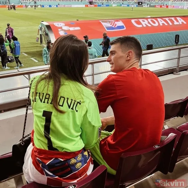 Fenerbahçe'nin 40 numarası Dominik Livakovic 7 senelik evliymiş! İşte 1 çocuk babası Livakovic'in eşi... - 31