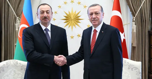 Azerbaycan Cumhurbaşkanı İlham Aliyev'den Başkan Erdoğan'a teşekkür! "Bir millet iki devlet"