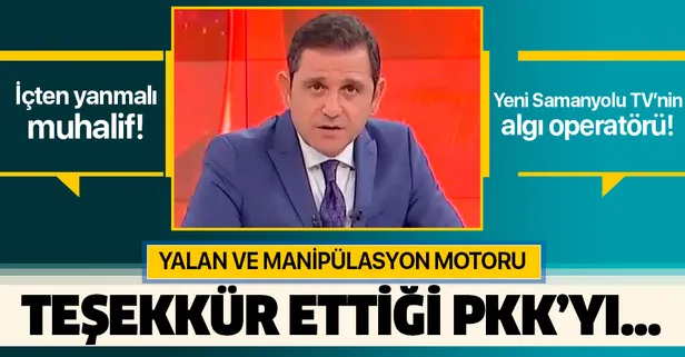 Sabah gazetesi yazarı Salih Tuna'dan Fatih Portakal'a sert tepki: "Bıraksanız teşekkür ettiği PKK'yı..."