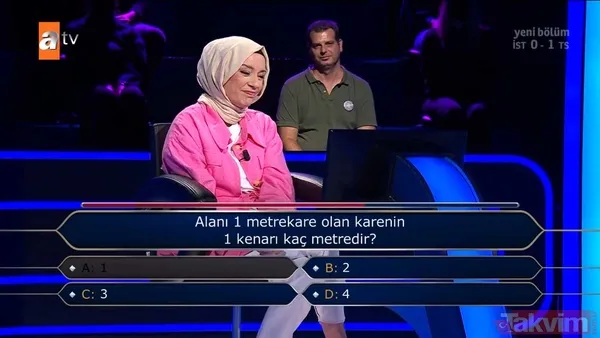 Kenan İmirzalıoğlu'nun sunduğu Kim Milyoner Olmak İster'de hareketleri ve cevaplarıyla geceye damga vuran yarışmacı! - 39