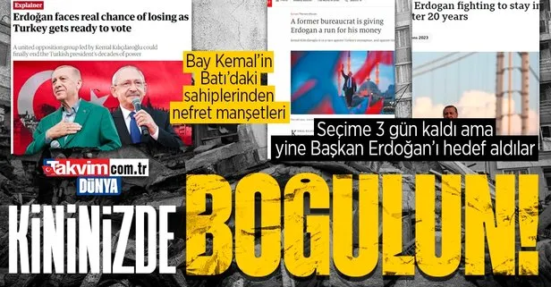 Son dakika: 14 Mayıs seçimlerine 3 gün kala Batı medyası yine Başkan Erdoğan’ı hedef aldı! The Economist, BBC, The Guardian...