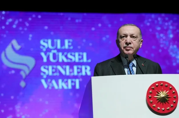 Başkan Erdoğan'dan AKM'de Şule Yüksel Şenler için hazırlanan "Şule" belgeseli gösterimi programında önemli açıklamalar-7