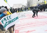 Kazakistan’da yabancı el! 5 binin üzerinde protestocu göz altına alındı