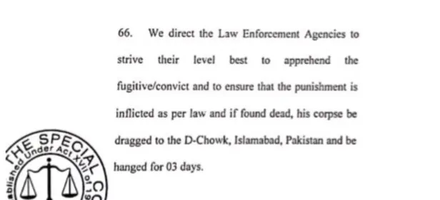 Pervez Müşerref'in idam kararında korkunç detay: Cesedi sürüklensin, 3 gün teşhir edilsin-1