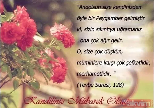 2019 Kandil mesajları Regaip Kandili mesajları! Regaip Kandili cep telefonu kısa SMS mesajı - 30