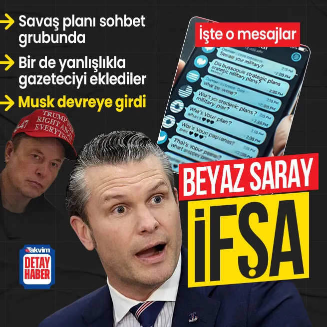 Beyaz Saray’da skandal ifşa! Bakan gazeteciyi ekledi sohbet grubunda savaş planını paylaştı sorumluluğu Walz üstlendi