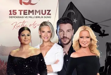 O kara geceyi unutmadılar! Ünlülerden 15 Temmuz mesajı: Kim bu devleti bölmek isterse karşısında dimdik dururuz! | Esra Erol, Müge Anlı, Sinan Akçıl...