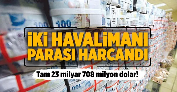 Telefona 2 havalimanı parası harcandı