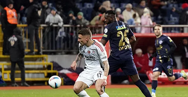 Kartal'ın kırmızı kabusu! Kasımpaşa - Beşiktaş: 1-1 | MAÇ SONUCU