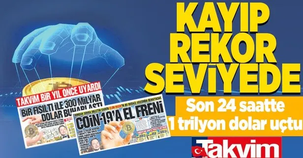 1 trilyon dolar uçtu