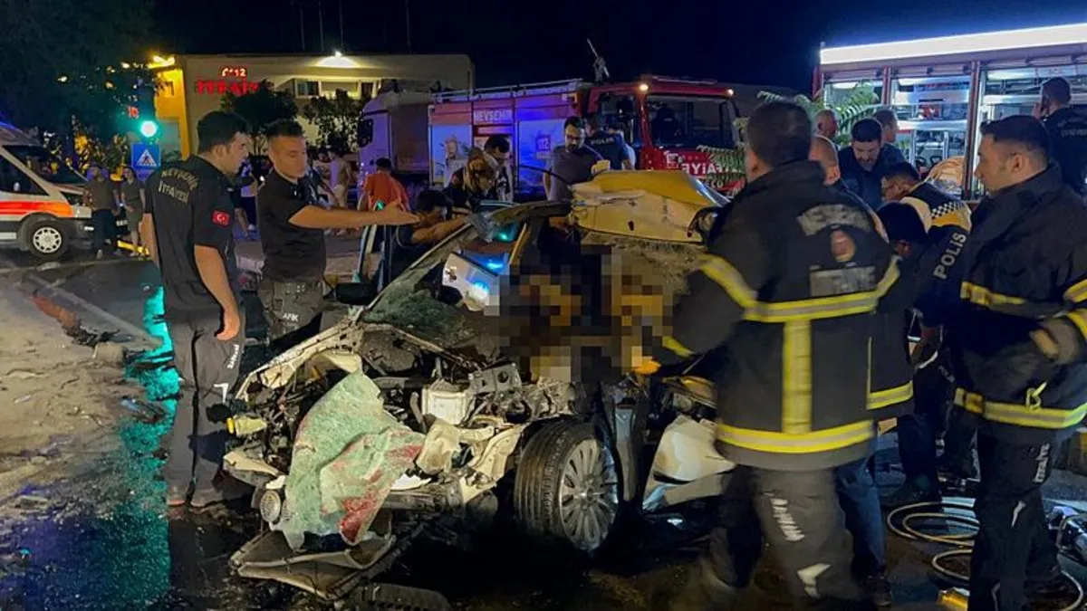 Nevşehir’de korkunç çarpışma: 2 ölü, 3 yaralı