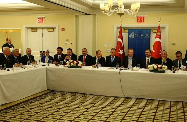 Cumhurbaşkanı Erdoğan SETA üyelerini kabul etti - 1