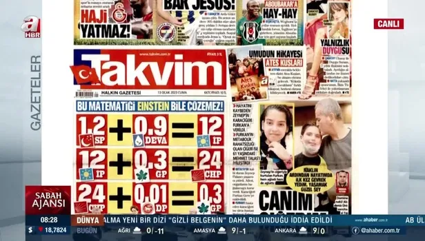 6'lı masada hesaplar karıştı! Bu matematiği Einstein bile çözemez