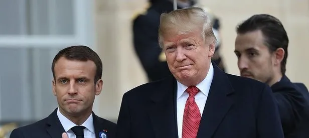 Trump ve Macron, Suriye’yi görüştü