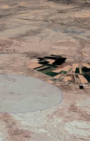 Konya'da korkutan görüntü! 1 kilometrelik alanda 100'ün üzerinde obruk!