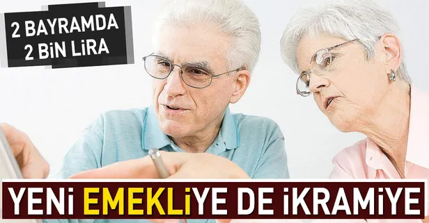 Yeni emekliye de ikramiye
