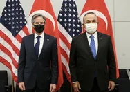 Son dakika! Dışişleri Bakanı Mevlüt Çavuşoğlu ABDli mevkidaşı Blinken ile görüştü