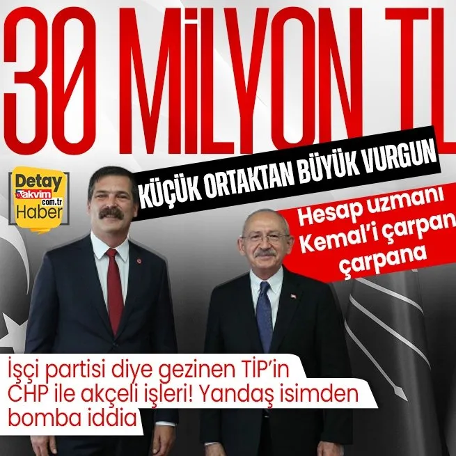 Küçük ortaklardan büyük vurgun! CHP yandaşı Bahar Feyzandan bomba iddia: TİP seçim döneminde CHPden 30 milyon TL aldı