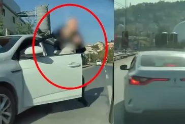 Sarıyer’i karıştıran trafik magandası yakalandı!