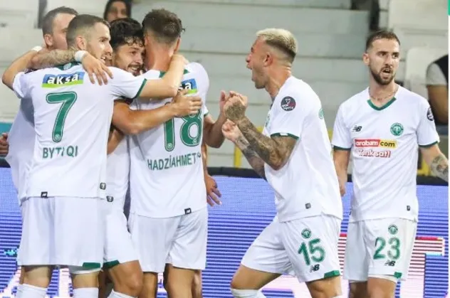 Son dakika: Konyaspor tek golle güldü!