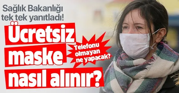 Ücretsiz maske nasıl alınır? İşte 7 maddede ücretsiz maske dağıtımı!