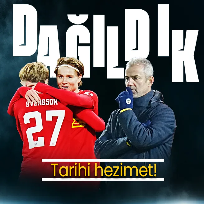 Fenerbahçe Nordsjaellande tarihi farkla kaybetti!