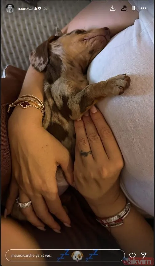 Mauro Icardi'den olay paylaşım! Wanda Nara ile gece yarısı yayınladı: “Abi sadece barıştık yazsan da inanırdık” - 7