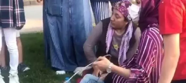Korku dolu anlar! İnşaat demiri saplandı