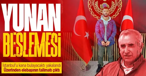 Terör saldırısı için İstanbul’a geldi! Üzerinden hain Karayılan’ın talimatları çıktı