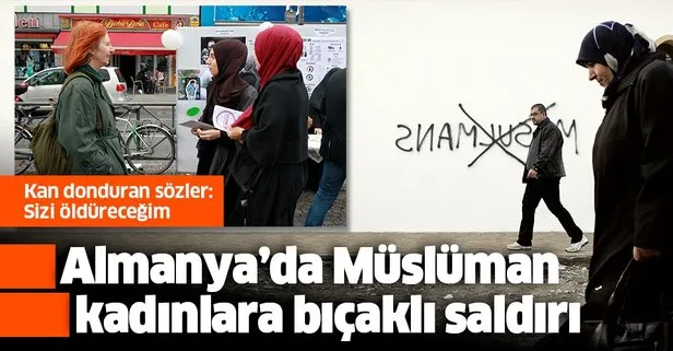 Almanya’da Çeşitliliği Destekle etkinliğinde Müslüman kadınlara bıçaklı saldırı!
