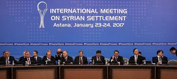 Astana görüşmelerinin ilk günü sona erdi