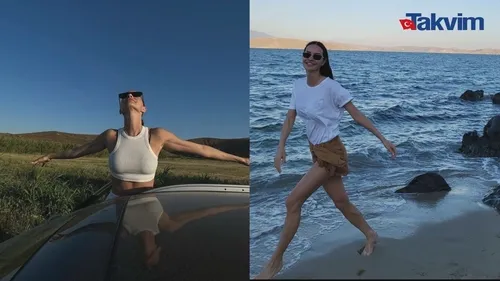 Yasemin Özilhan tatilde peş peşe paylaştı!