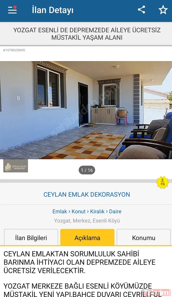 Helal be size! Kiralık evler depremzedeler için ücretsiz ilana dönüştü - 8