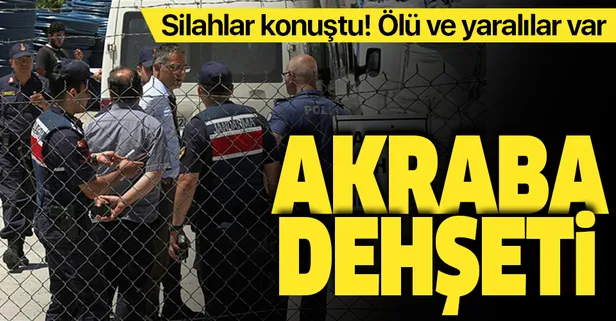 Yozgat’ta akraba dehşeti! Silahlar konuştu