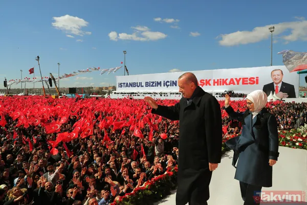 Cumhur İttifakı'nın Yenikapı'daki 'Büyük İstanbul Mitingi'nden kareler - 1